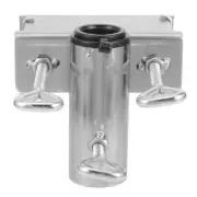 Sun Umbrella Shelf Holders Garden Fixing Clip Mount Bracket Clamp Stand