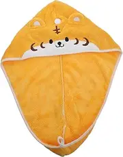 minkissy Supple Hair-Drying Cap Tiger Design Hair Dry Hats Absorbent Shower Caps for Women for Use