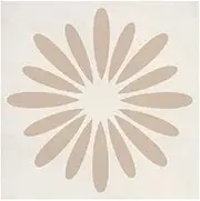 Morbuy Oil Proof Waterproof Tile Stickers, 20 PCS Peel and Stick Backsplash Stick on Tiles Daisy Print Self Adhesive Wall Tiles PVC Tile Stickers for Kitchen (20x20cm,Beige)