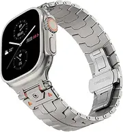 BWAD Band for Apple Watch Ultra 2 49mm Series 10 9 8 7 se 6 5 4 Stainless Steel Strap for iwatch 49 42 46mm 41 45mm 40 44mm Bracelet Watchbands