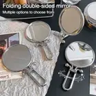 Round Shape Magnifying Makeup Mirror Plastic Make Up Tools Dressing Table