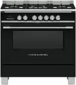 Fisher & Paykel 90cm Series 7 Classic 5 Burner Dual Fuel Cooker