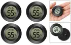 Mini LCD Display Round Digital Thermometer, Hygrometer