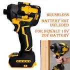 1/4" Cordless Electric Impact Wrench Drill Gun Ratchet Driver For Dewalt 18-21V