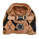 Puppia Dog Harness Vest, No Pull Adjustable, Jaden Beige Small Fits 12-13" Chest