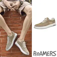 在飛比找momo購物網優惠-【ROAMERS】網布休閒鞋/時尚透氣飛織網布拼接個性休閒鞋