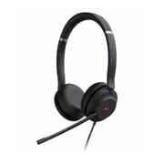 Yealink UH37 Dual USB-C/A USB Wired Headset, UC Dual, USB-C/A, 35mm Speakers, Stereo, HD Audio, 2Mic Noise Killer, Microsoft Teams & UC Certified