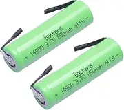 850mAh 3.7V Electric Toothbrush Battery. Compatible with Oral-B IO4, IO5 IO6, IO7, IO8, and IO9(2pcs)