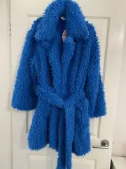 Peter Alexander Blue Fluffy Gown Large