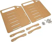 Hard Drive Bracket, Hard Drive Adapter HDD Bracket with Accurate Mounting Hole DIY Hard Drive Bracket Multi Layer for Desktop DIY Acrylic Hard Disk Rack (4 Layers) (6 Layers)