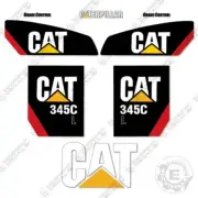 Fits Caterpillar 345CL Decal Kit Excavator (CUSTOM NEW STYLE) - 3M VINYL!