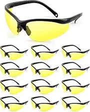 12 Pcs Shooting Glasses for Men and Women Anti Fog Eye Protection Hunting Safety Glasses