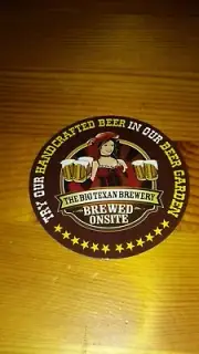 THE BIG TEXAN BREWERY AMARILLO TX HOME OF THE 72OZ STEAK BUMPER STICKER DECAL