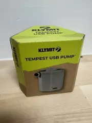 Klymit Tempest USB Pump, Rechargeable Battery, 100% Authentic, New in Box