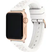 在飛比找momo購物網優惠-【COACH】Apple Watch 錶帶 38/40mm 