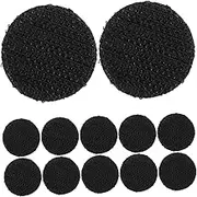 OSOLADY 20pcs Heavy Duty Adhesive Hooks Tape Self Adhesive Hook and Loop Strips for Wall Decor Door Fastening