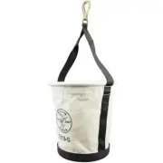 Klein Tools Swivel Snap Hook Tapered-Wall Canvas Bucket - 5113S - USA BRAND