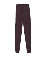 sweatpants in wool M Black