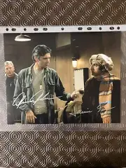 Jamie Farr & Alan Alda MASH Signed 8x10 Photo With COA