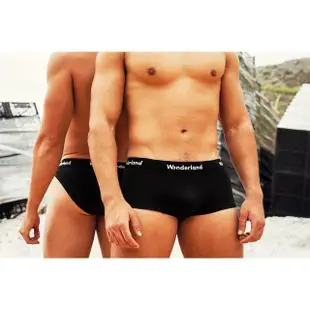 【Wonderland underwear】Classic Trunk 經典款男四角褲(黑色＿S-XL)