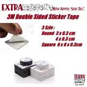 Au 3M Double Sided Sticker Tape 3mm thickness Adhesive Pads Car Mount Holder