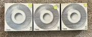 3 KMART FOCAL Black ROTARY SLIDE TRAYS Carousel Holds 100 2x2 Slides Sealed NOS