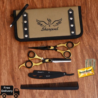 Professional Hairdressing Barber Salon Hair Cutting Thinning Scissors Shears Kit