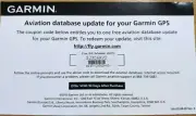 Garmin Aviation GPS ALL Databases Update Certificate G1000 G500 750 GTN GNS Aera