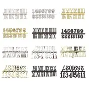 Clock Numerals in 3CM Size Arabic Number Roman Numerals Easy Installation