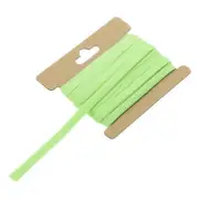 1/4 Inch Double Fold Bias Tape Continuous Bulk Bias Tape(Green 6 Yards)