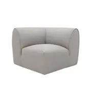[James Lane] Luella Corner Module Sofa Module Boucle Pumice