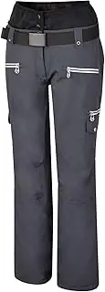 [Dare 2b] Women's Liberty Pant Waterproof & Breathable Loft Insulated High Waist Ski & Snowboard Trouser with Integrated Snow Gaiters Salopettes