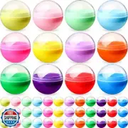 MiniInflat 120 Pcs 2 Inch Empty Vending Machine Capsules Colored Round Capsul