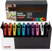 Posca Paint Marker Art Pens Waterproof Permanent Pen Car Tyre Metal Desk Set Pen