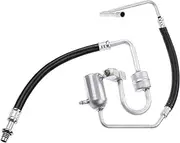 A-Premium A/C Suction and Discharge Hose Assembly Compatible with Ford Taurus Mercury Sable 1996 3.0L Replace# F6DZ19D734AD