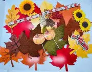 Large Fall Ephemera Kit. Junk Journal. Craft. Scrapbook. Planner. Mixed Media.