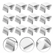 50 Pcs Gutter Clips Lantern Hook Light Hangers Christmas for Lights outside