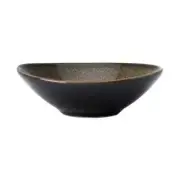 Oneida L6753059942 Rustic Chestnut 2 oz Two-Tone Porcelain Sauce Dish - 10 Doz
