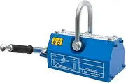 Magnetic Lifter, 0.1 Ton-3 Ton Heavy Duty Steel Permanent Lifting Magnets for Workshop Crane, Lifting Steel Plates, Round Steel, etc. (4400 lb/2 Tone)