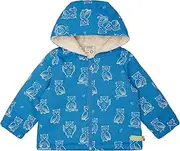 [loud + proud] Unisex Children's Waterproof with Teddy Lining, GOTS Certified Outdoor Jacket