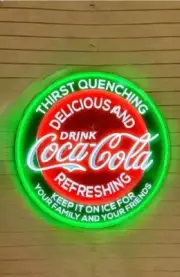 24"x24" Delicious Coca Cola Coke Flex LED Neon Sign Light Lamp Club Gift SY