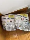 Home Depot Kid's Workshop Picket Fence Planter Kit With 2 Pots - 2 Sets. New.