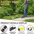 Heavy Duty Adjustable Hoe Garden Tool Hoes For Weeding Gardening W/ Long Handle