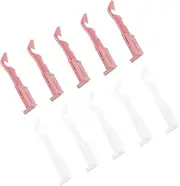 [GLSTOY] 10pcs Knitting Machine Needles Set for DIY Knitting Machine Yarn Needles Craft Yarn Replacement Knitting Machine Hooks Adapter
