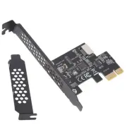 PCI-E 1X to USB 3.2 GEN1 5Gbps Type-E A-Key Expansion Card,Front Panel3042