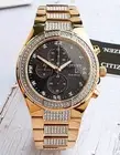 Citizen Eco-Drive Crystal Rose Gold Tone Men's Watch CA0753-55E