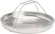 [Goodful] All-in-One Pan Steamer Basket, Premium Stainless Steel Construction, Dishwasher Safe, Perfect for Steaming Vegetables, Full Handle for Easy Use