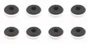 8pcs 40mm Amplifier Speaker HiFi Audio Equipment Isolation Feet mats Pad(Sliver)