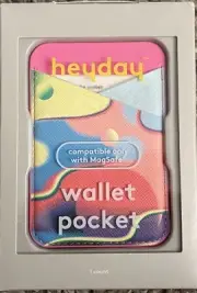 heyday Cute Neon Rainbow Wallet Pocket (Compatible Only w/MagSafe) Target iPhone