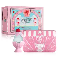在飛比找Yahoo奇摩購物中心優惠-ANNA SUI 安娜蘇 果漾聖代女性淡香水粉紅禮盒-粉紅柚